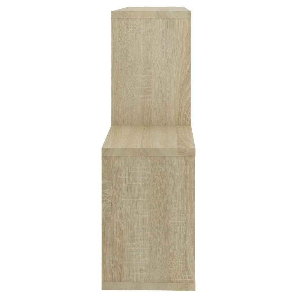 vidaXL Ράφι Τοίχου Sonoma Δρυς 100x18x53 εκ. από Επεξεργασμένο Ξύλο