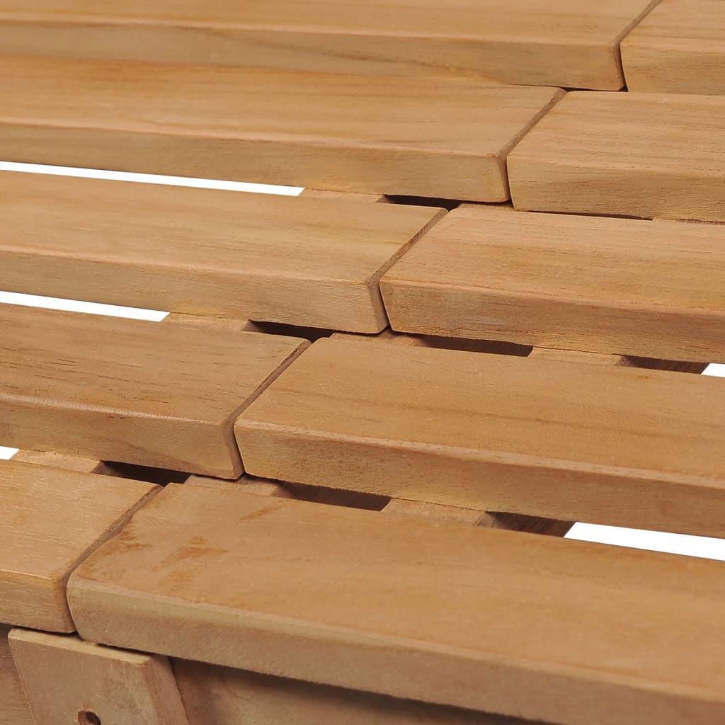 vidaXL Παγκάκι Κήπου 228 εκ. από Μασίφ Ξύλο Teak