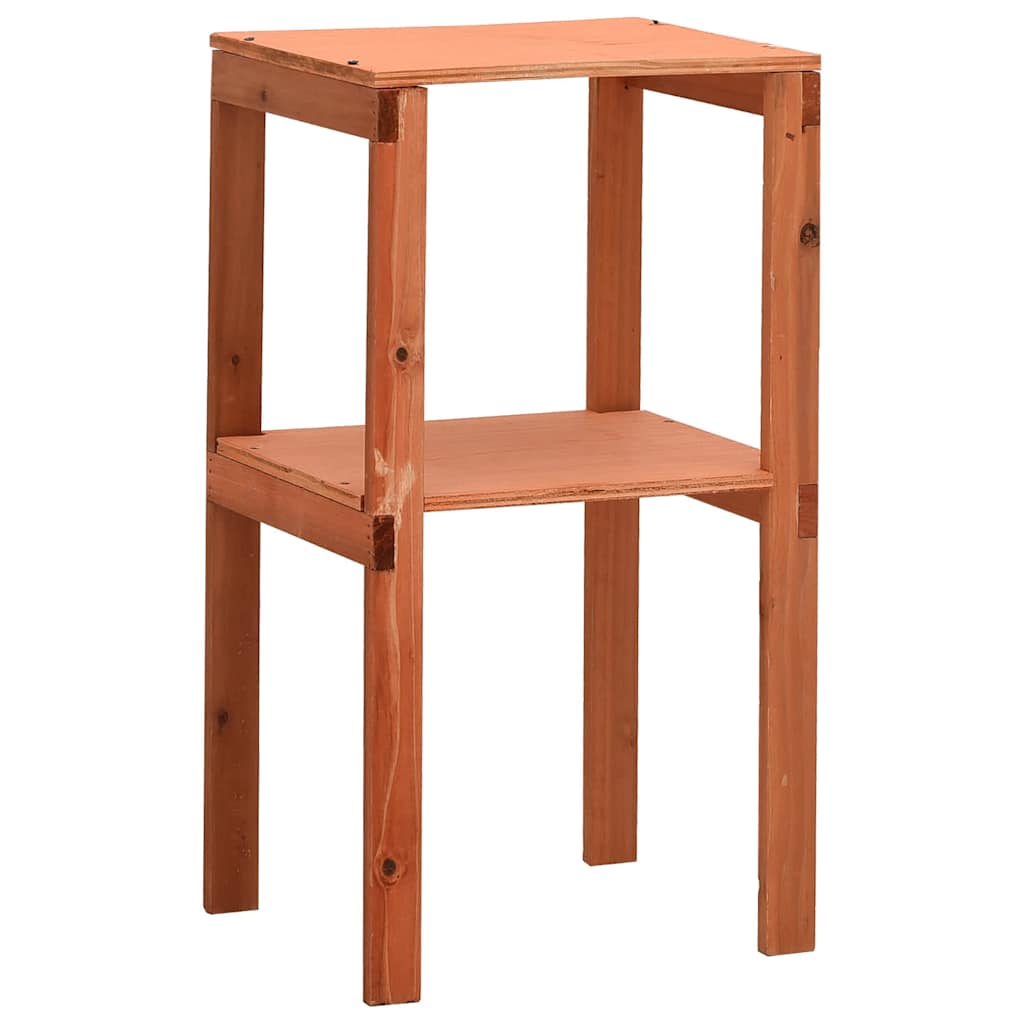 vidaXL Αποθήκη Εργαλείων Κήπου 136x75x160 εκ. από Μασίφ Ξύλο Ελάτης