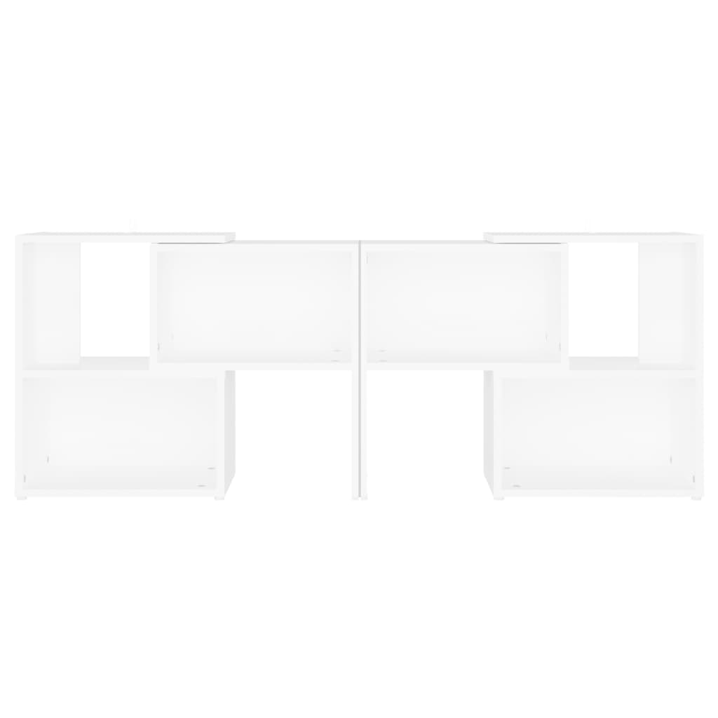 vidaXL Έπιπλο Τηλεόρασης Λευκό 104 x 30 x 52 εκ. από Επεξ. Ξύλο