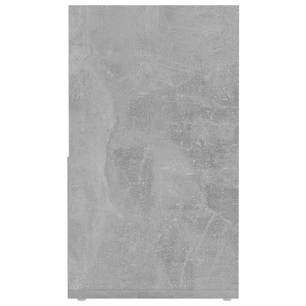 vidaXL Έπιπλο Τηλεόρασης Γκρι Σκυροδέματος 149x30x52 εκ. Επεξ. Ξύλο