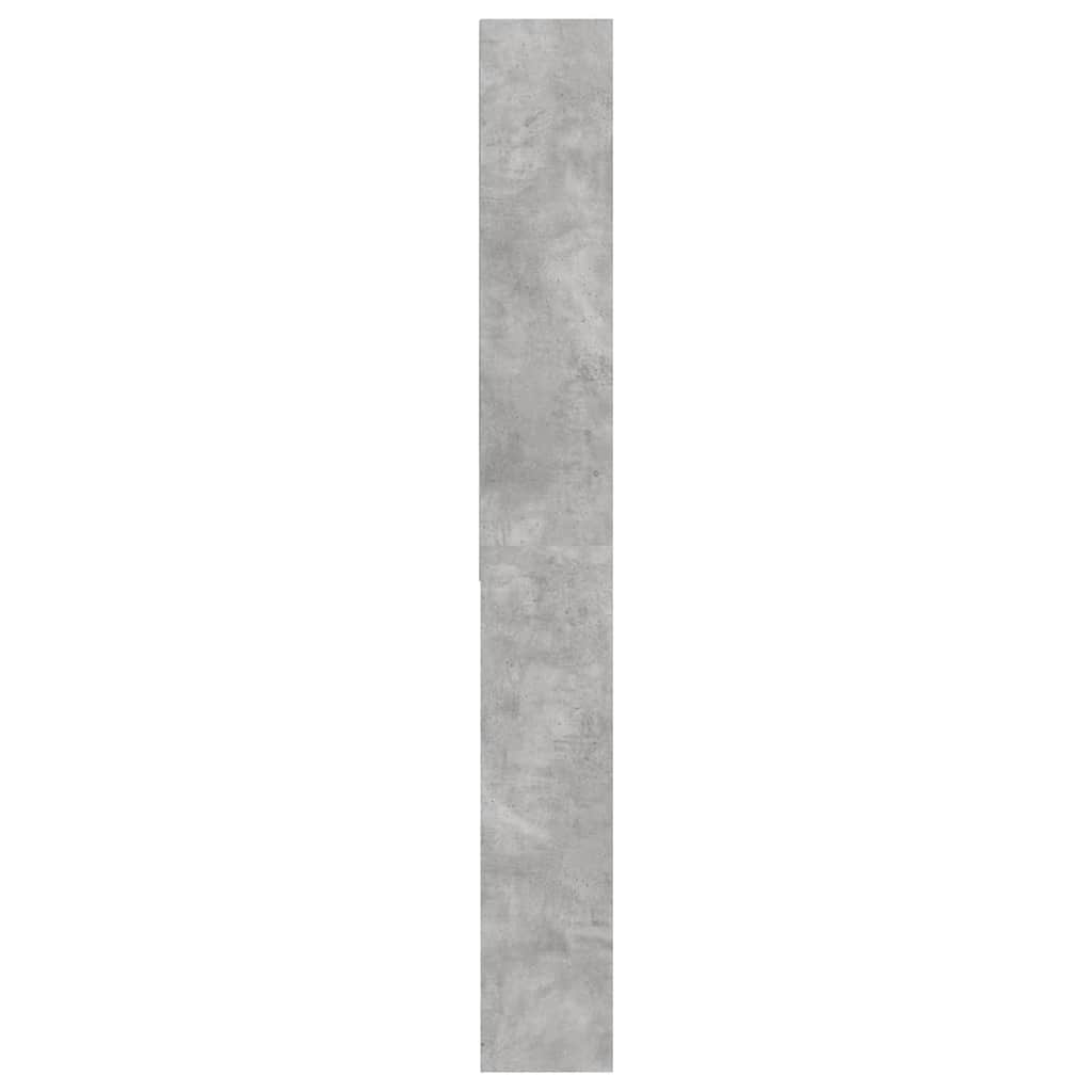 vidaXL Ντουλάπι Πλυντηρίου Γκρι Σκυροδέματος 64 x 24 x 190 εκ.