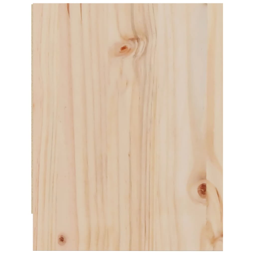 vidaXL Κομοδίνο 40 x 30,5 x 40 εκ. από Μασίφ Ξύλο Πεύκου