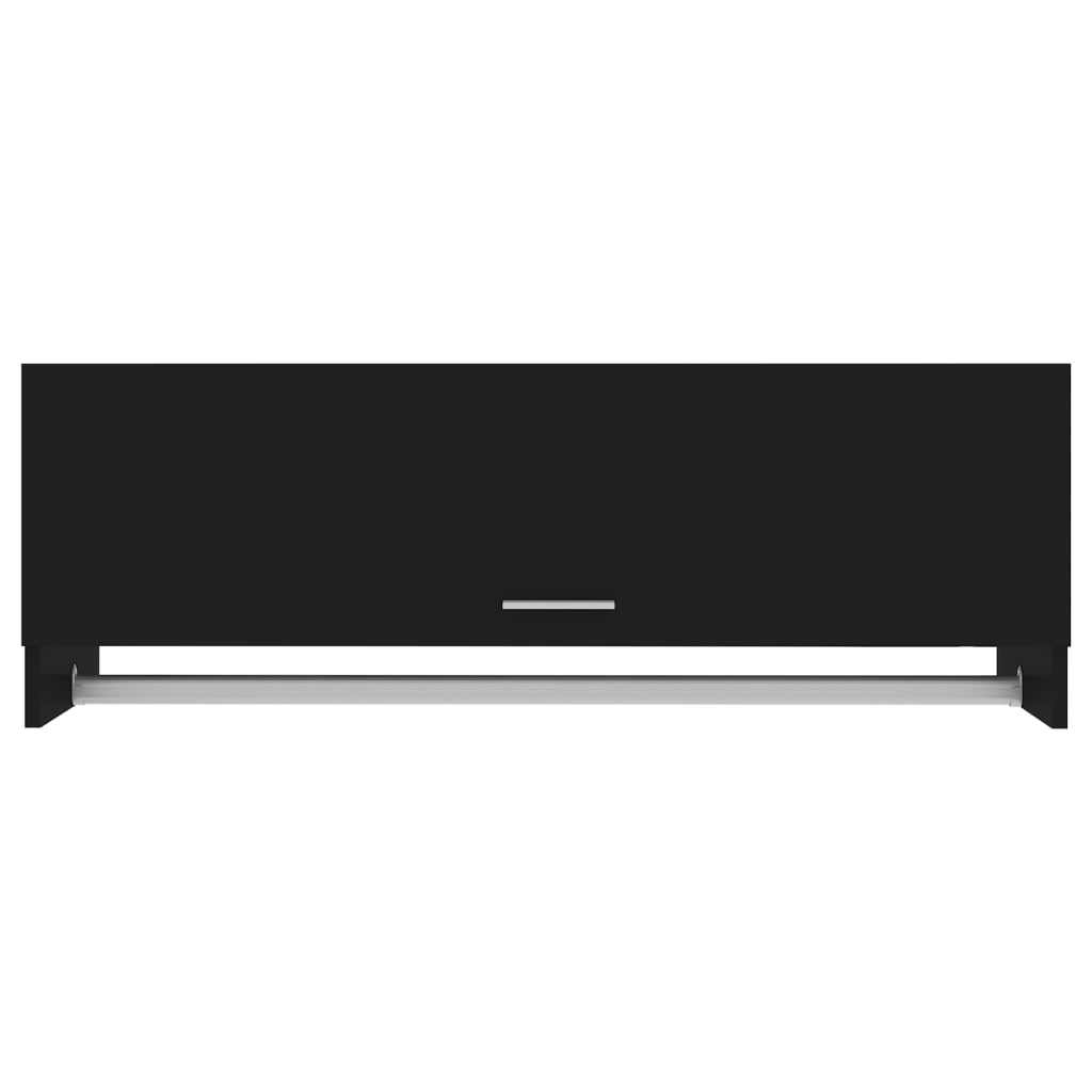 vidaXL Ντουλάπα Λευκή 100 x 32,5 x 35 εκ. από Επεξ. Ξύλο