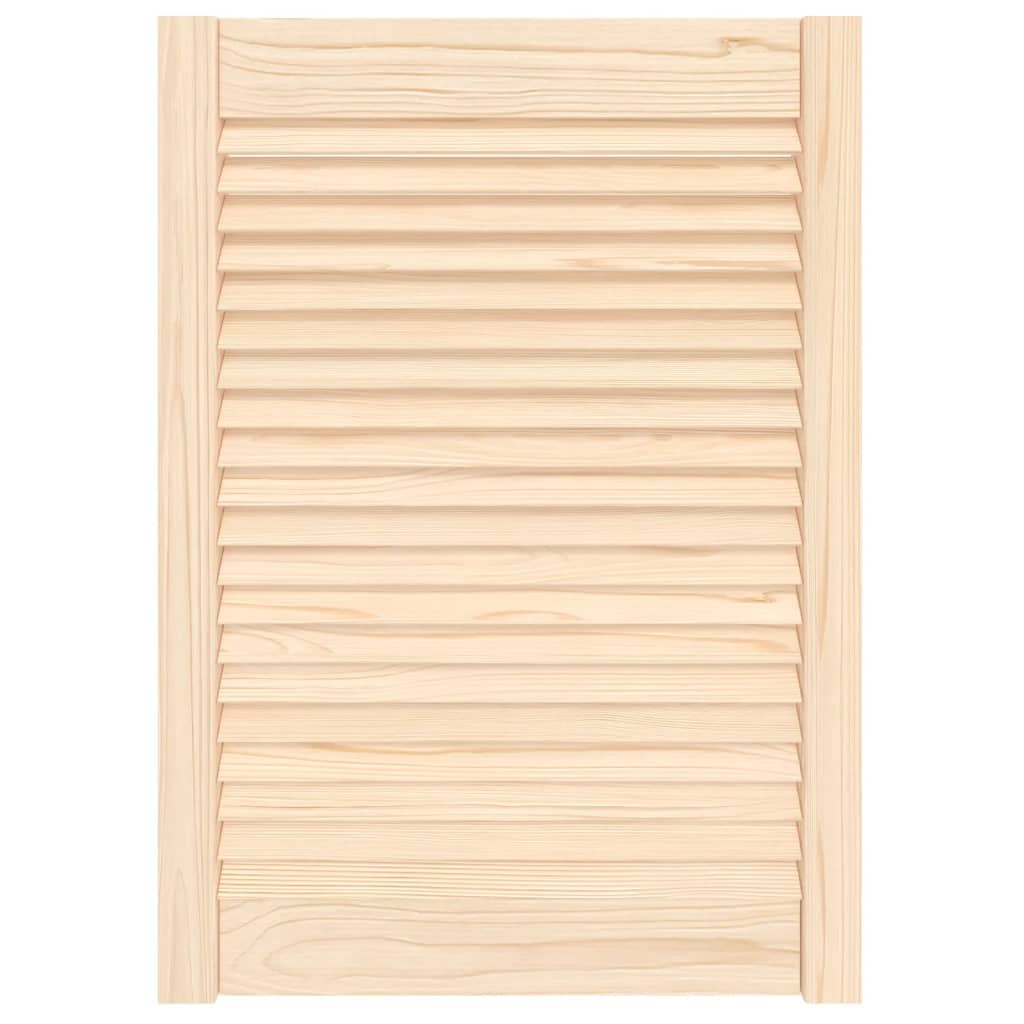 vidaXL Πορτάκι με Περσίδες 69x49,4 εκ. από Μασίφ Ξύλο Πεύκου