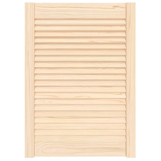 vidaXL Πορτάκι με Περσίδες 69x49,4 εκ. από Μασίφ Ξύλο Πεύκου