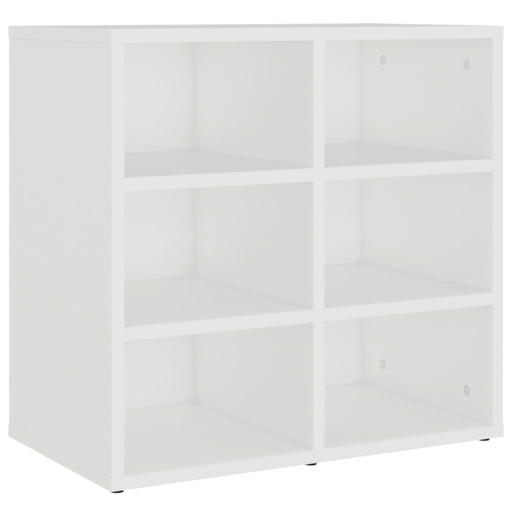 vidaXL Παπουτσοθήκη Λευκή 52,5 x 30 x 50 εκ.