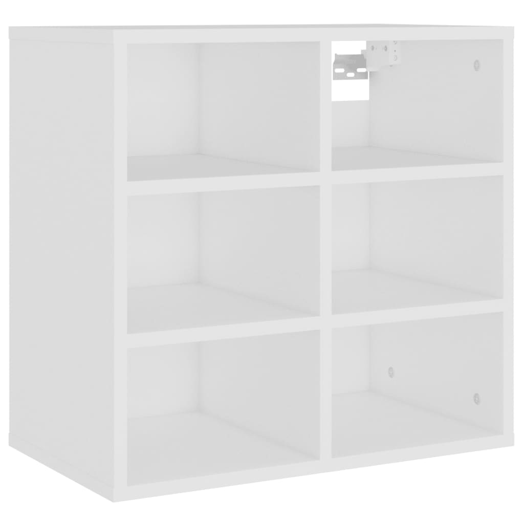 vidaXL Παπουτσοθήκη Λευκή 52,5 x 30 x 50 εκ.