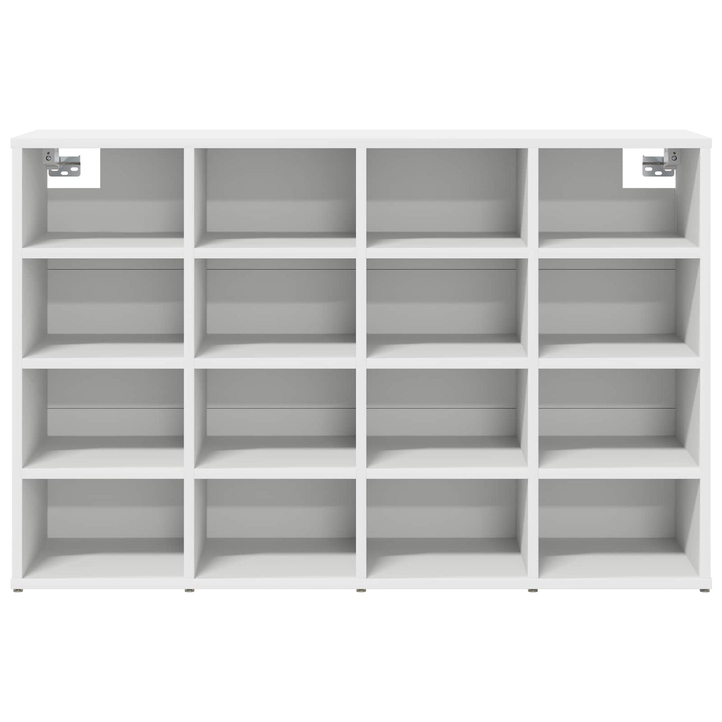 vidaXL Ντουλάπα Παπουτσιών 103 x 30 x 67 εκ. Επεξεργασμένο Ξύλο Λευκό