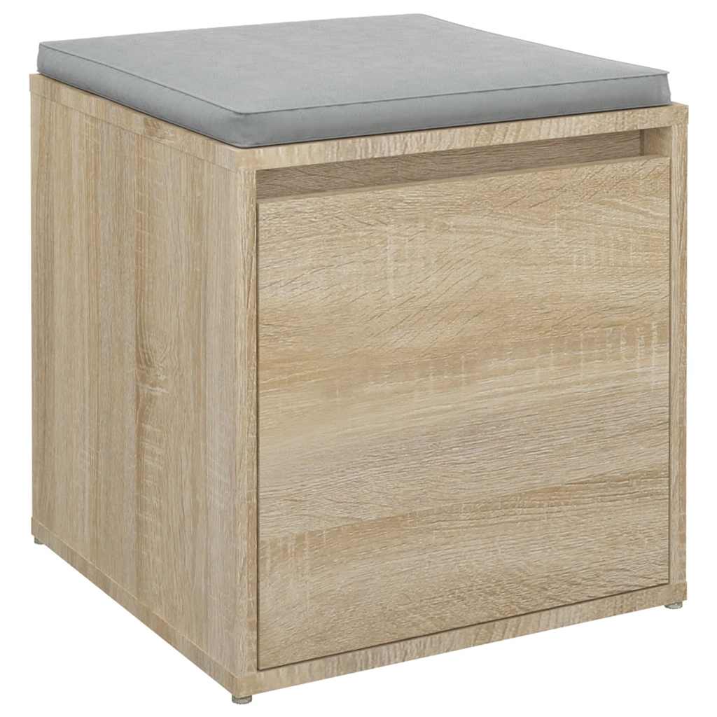 vidaXL Κουτί με Συρτάρι Sonoma Δρυς 40,5x40x40 εκ. Επεξεργασμένο Ξύλο