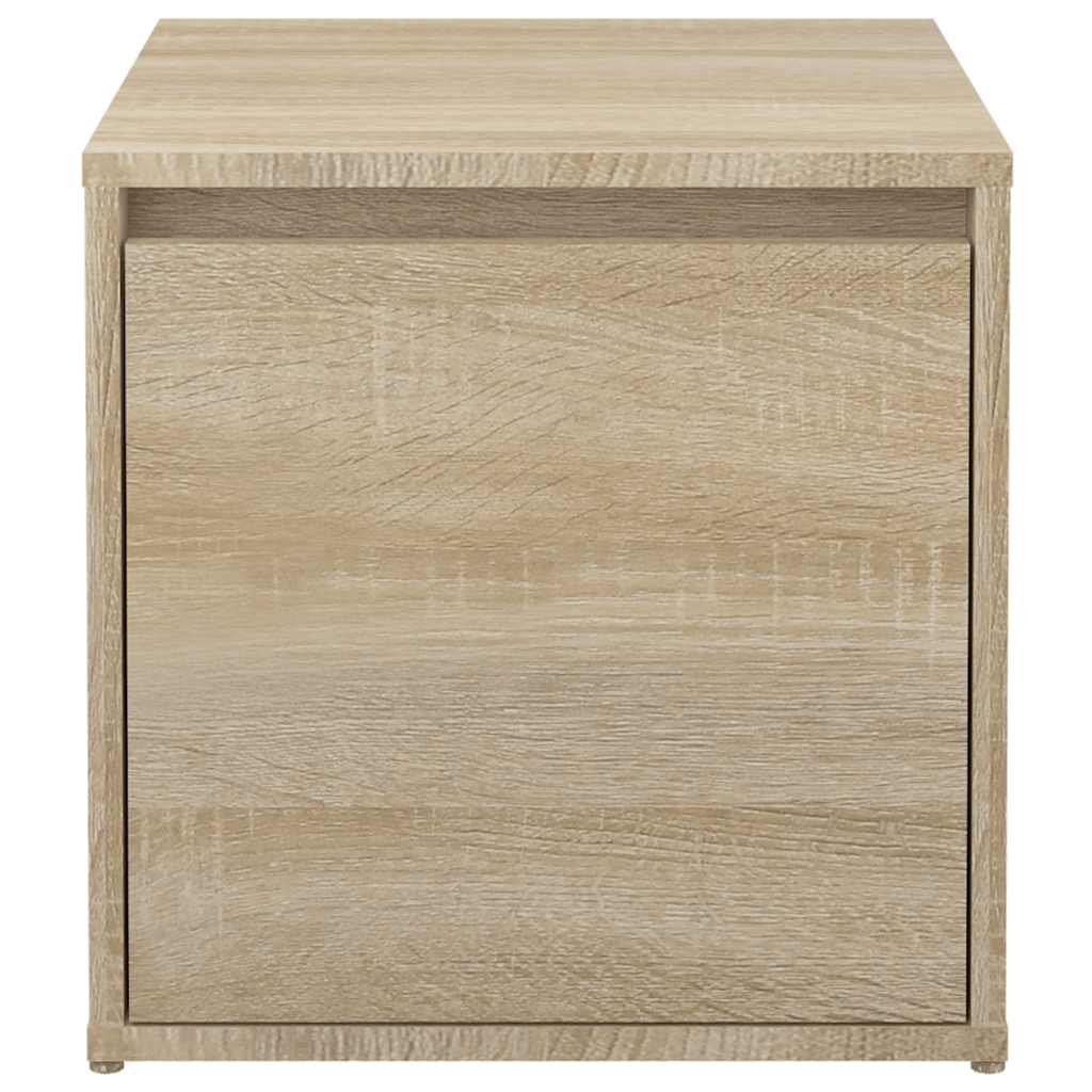 vidaXL Κουτί με Συρτάρι Sonoma Δρυς 40,5x40x40 εκ. Επεξεργασμένο Ξύλο