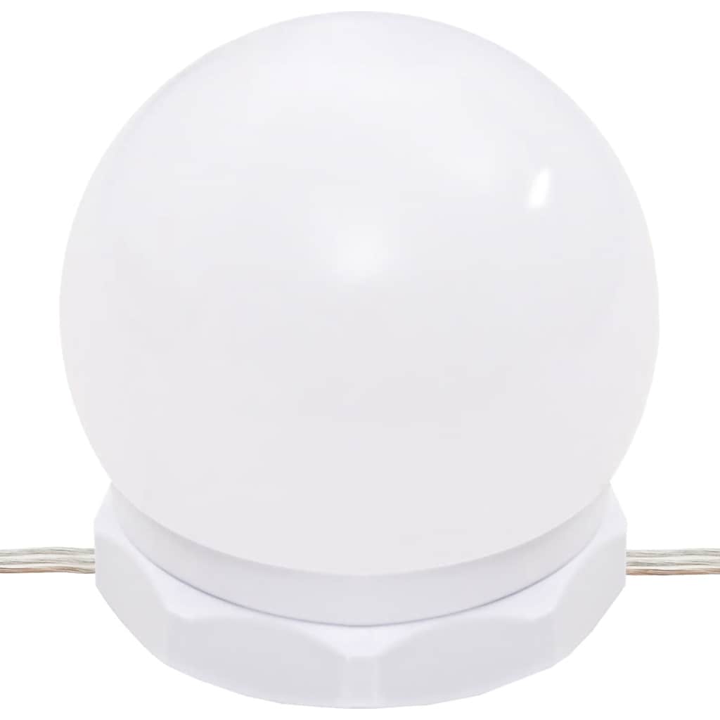 vidaXL Μπουντουάρ με LED Sonoma Δρυς 60x40x140 εκ.