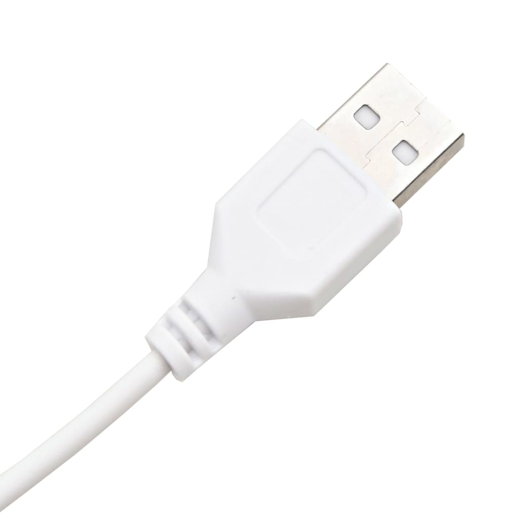 vidaXL Έπιπλο Καθρέπτη με LED Λευκό 90x31,5x62 εκ.