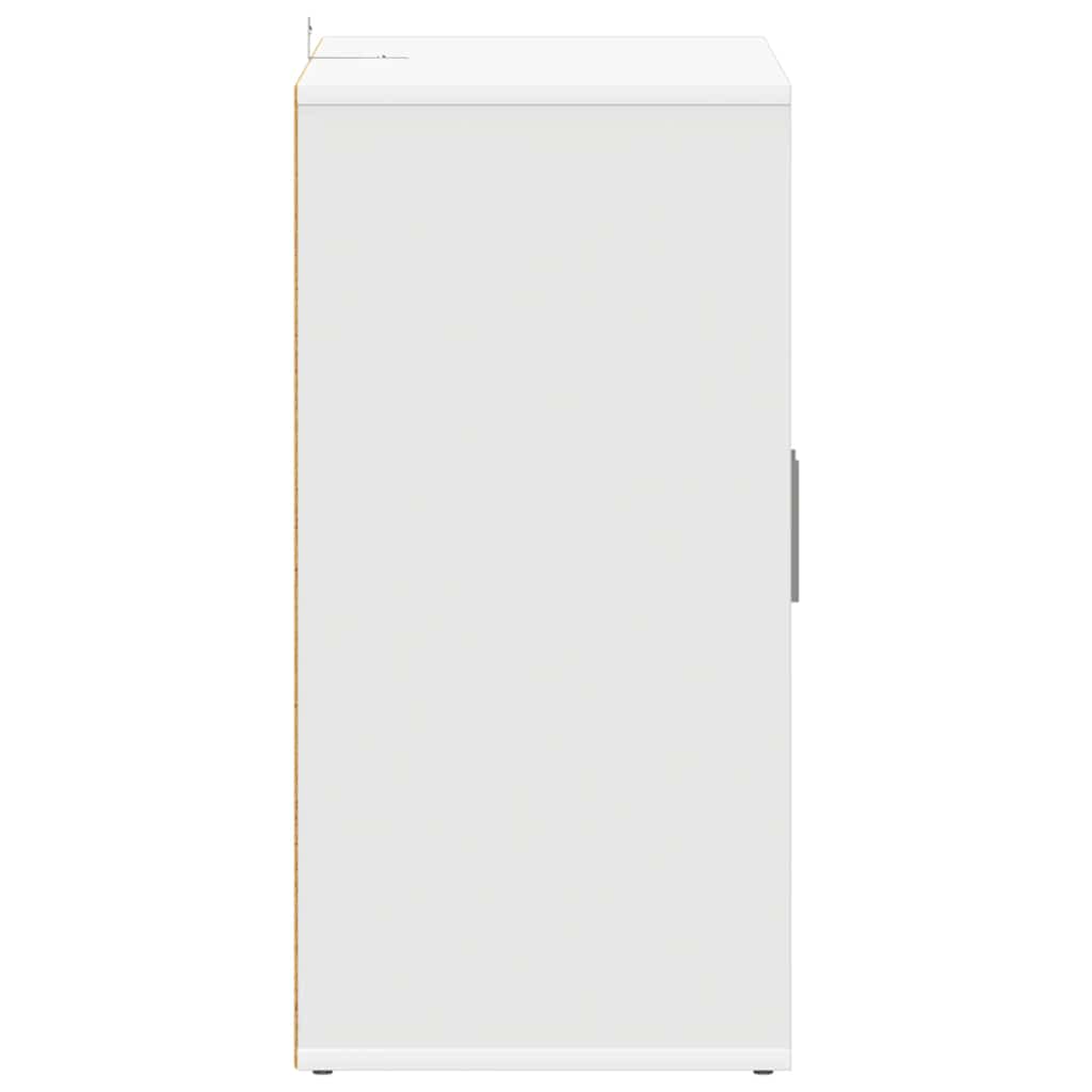 vidaXL Παπουτσοθήκη Λευκή 60 x 35 x 70 εκ. από Επεξ. Ξύλο