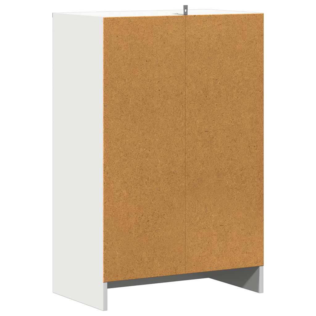 vidaXL Παπουτσοθήκη Λευκή 60 x 35 x 92 εκ. από Επεξ. Ξύλο