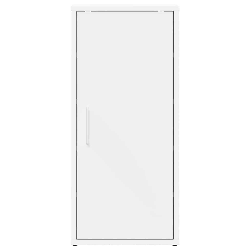 vidaXL Παπουτσοθήκη Λευκή 32 x 35 x 70 εκ. από Επεξ. Ξύλο