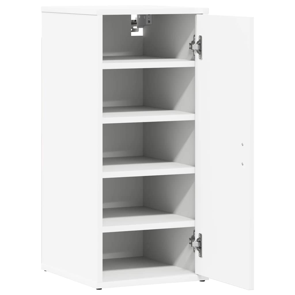 vidaXL Παπουτσοθήκες 2 τεμ. Λευκές 32 x 35 x 70 εκ. από Μοριοσανίδα