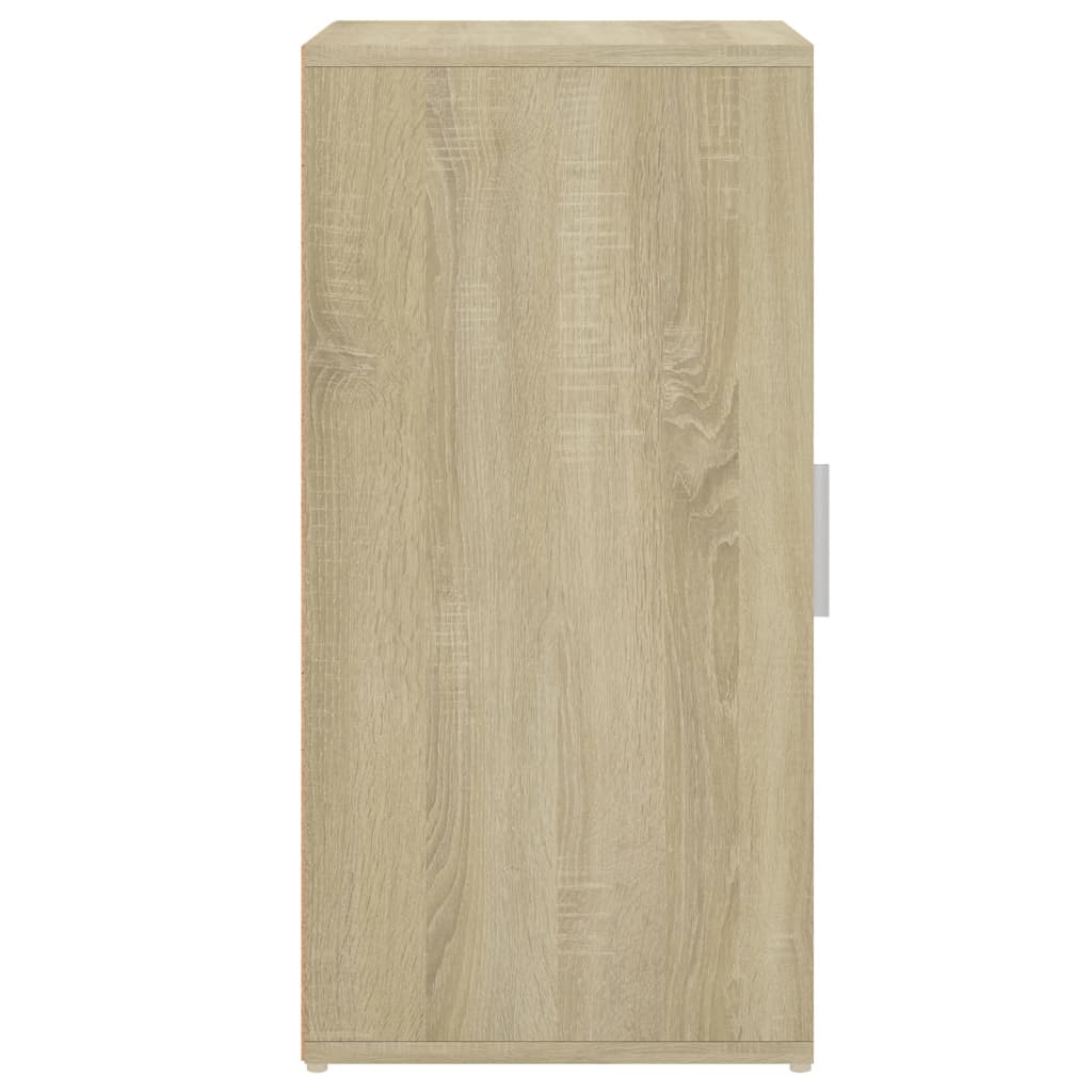 vidaXL Παπουτσοθήκη Sonoma Δρυς 32 x 35 x 70 εκ. από Μοριοσανίδα