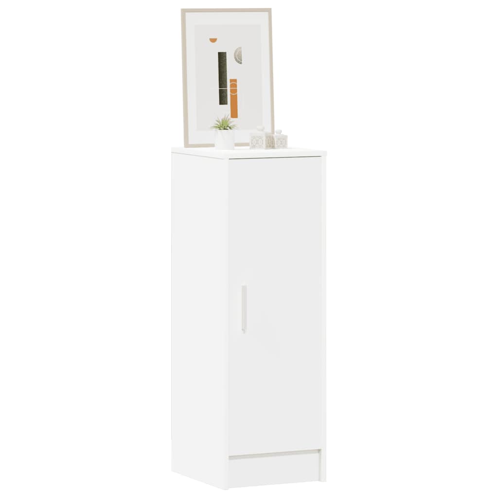 vidaXL Παπουτσοθήκη Λευκή 32 x 35 x 92 εκ. από Επεξ. Ξύλο