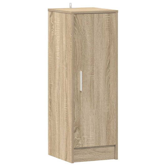 vidaXL Παπουτσοθήκη Sonoma Δρυς 32 x 35 x 92 εκ. από Επεξ. Ξύλο