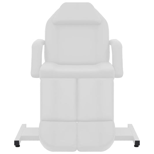 vidaXL Καρέκλα Αισθητικής Λευκή 180 x 62 x 78 εκ. από Συνθετικό Δέρμα