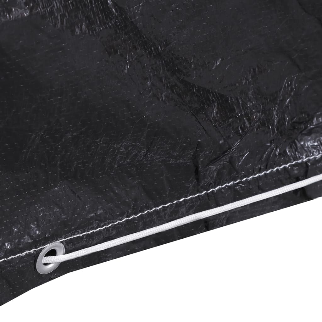 vidaXL Καλύμματα Επίπλων Κήπου 2 τεμ. με 10 Κρίκους 205 x 90 x 90 εκ.