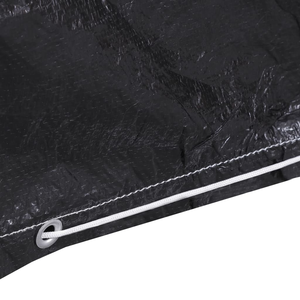 vidaXL Καλύμματα Επίπλων Κήπου 2 τεμ. με 7 Κρίκους 225x143x90 εκ.