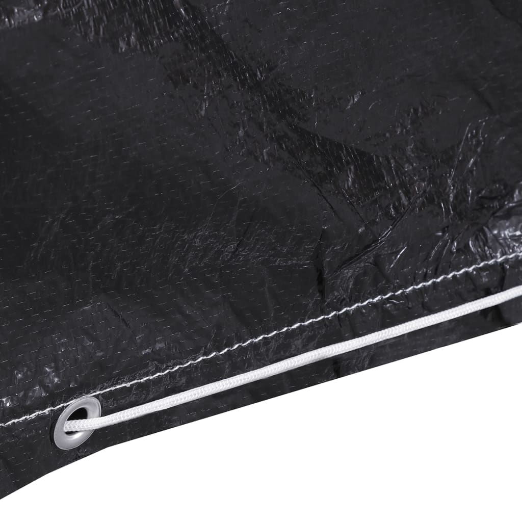 vidaXL Καλύμματα Κούνιας Κήπου 2 τεμ. με 6 Κρίκους 185 x 117 x 170 εκ.