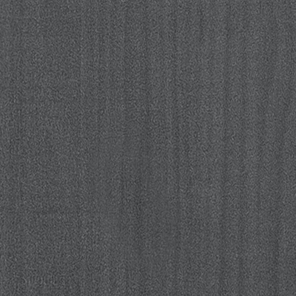 vidaXL Βιβλιοθήκη με 5 Ράφια Γκρι 60 x 30 x 175 εκ. από Ξύλο Πεύκου