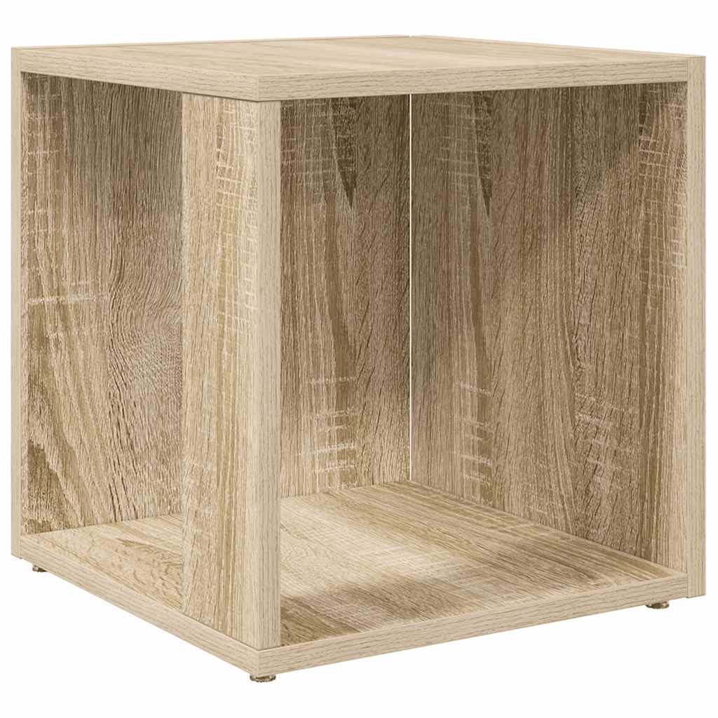 vidaXL Τραπέζι Βοηθητικό Sonoma Δρυς 33 x 33 x 34,5 εκ από Επεξ. Ξύλο