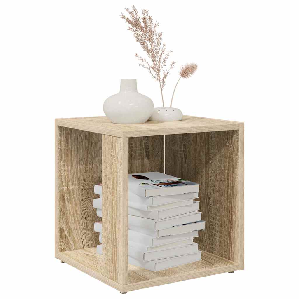 vidaXL Τραπέζι Βοηθητικό Sonoma Δρυς 33 x 33 x 34,5 εκ από Επεξ. Ξύλο