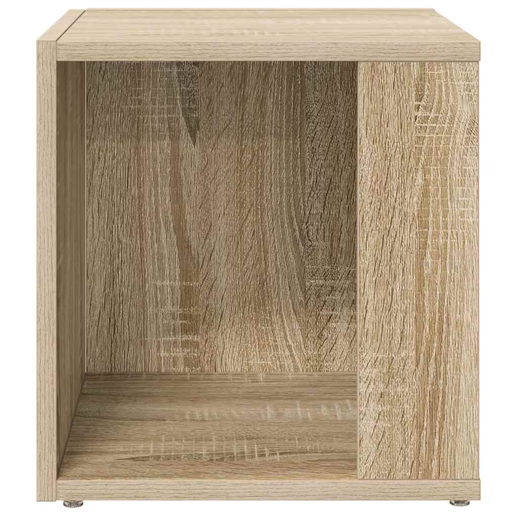 vidaXL Τραπέζι Βοηθητικό Sonoma Δρυς 33 x 33 x 34,5 εκ από Επεξ. Ξύλο