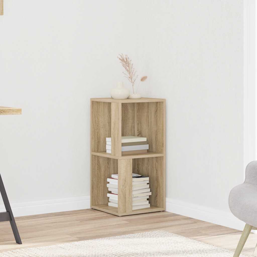 vidaXL Ντουλάπι Γωνιακό Sonoma Δρυς 33 x 33 x 67 εκ. από Επεξ. Ξύλο