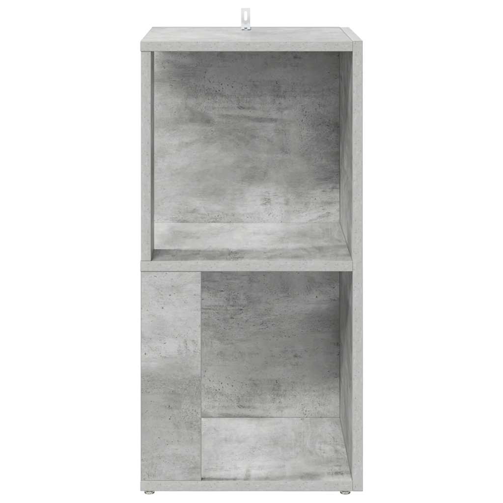vidaXL Ντουλάπι Γωνιακό Γκρι Σκυροδέματος 33x33x67 εκ. από Επεξ. Ξύλο