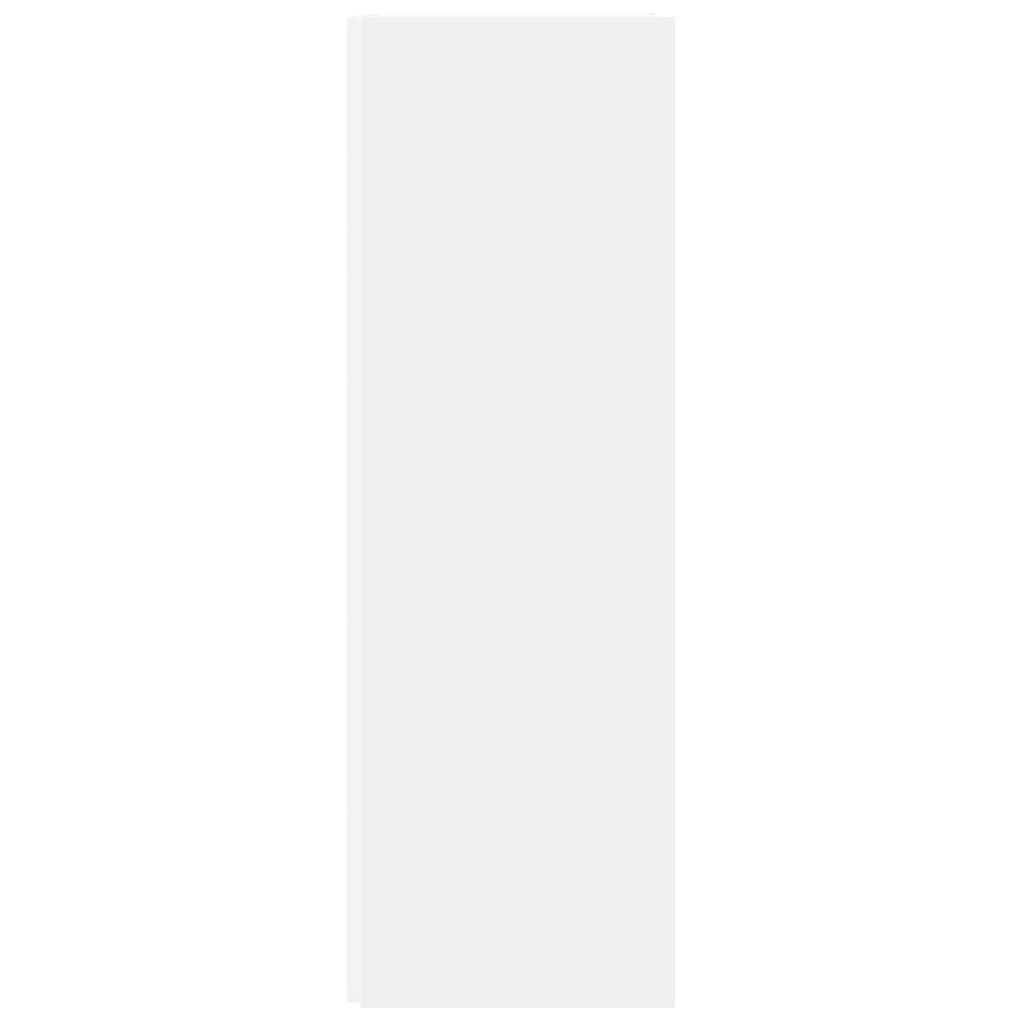 vidaXL Ντουλάπι Γωνία Λευκό 33 x 33 x 100 εκ. από Επεξ. Ξύλο