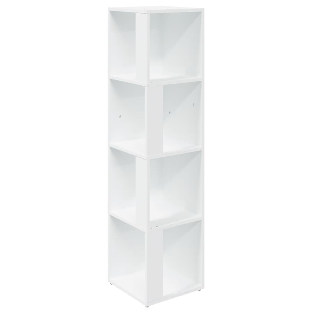vidaXL Ντουλάπι Γωνία Λευκό 33 x 33 x 132 εκ. από Μοριοσανίδα