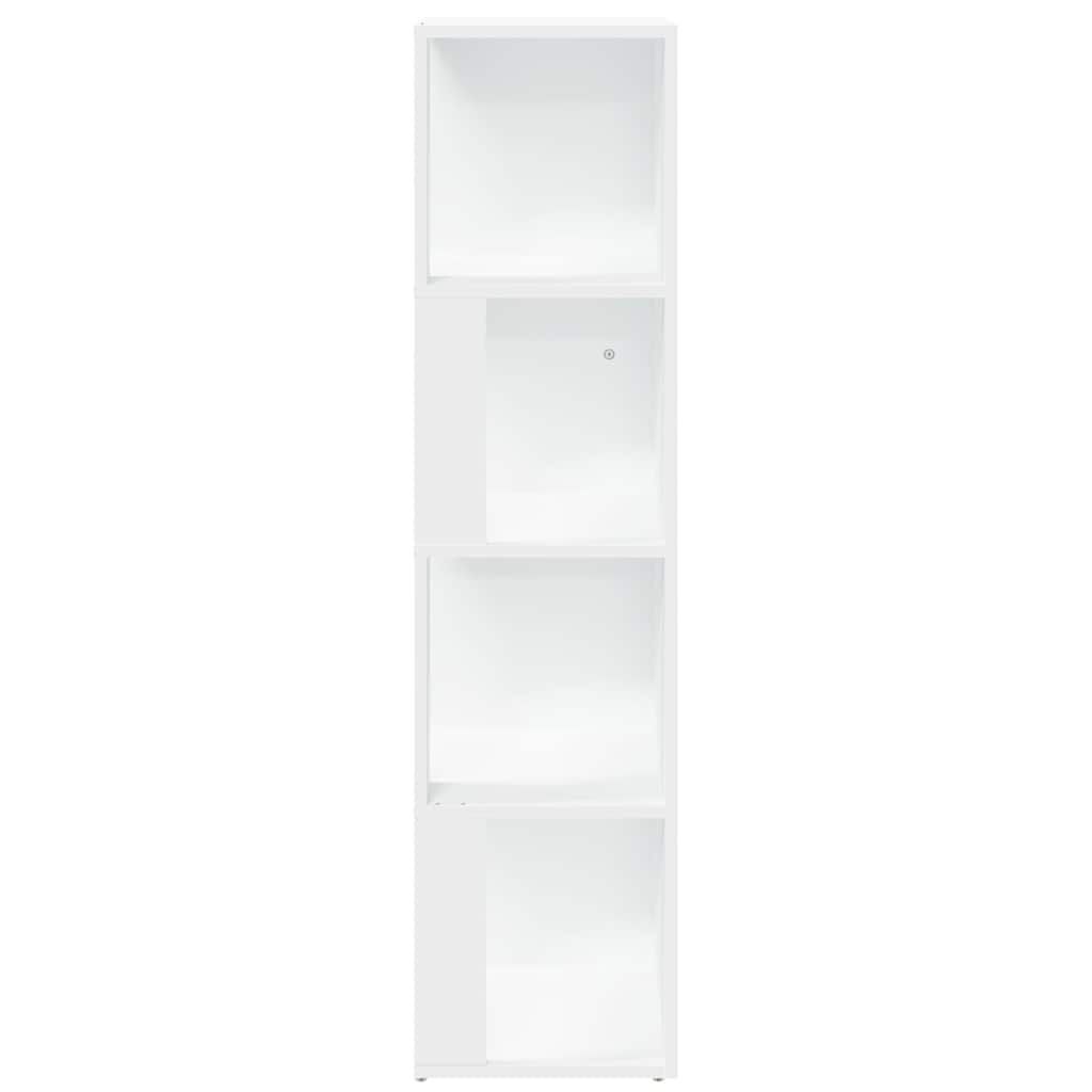 vidaXL Ντουλάπι Γωνία Λευκό 33 x 33 x 132 εκ. από Μοριοσανίδα