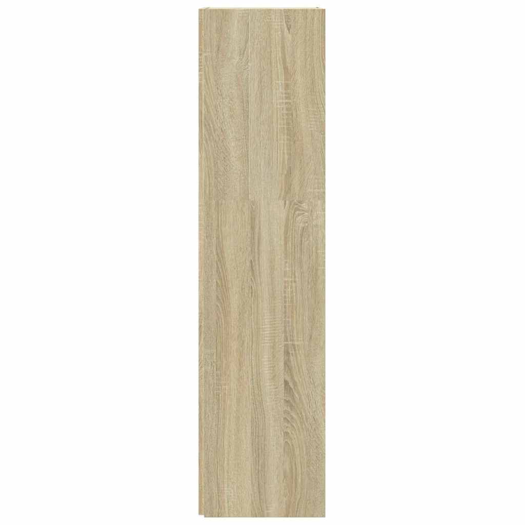 vidaXL Ντουλάπι Γωνία Sonoma Oak 33 x 33 x 132 εκ. από Μοριοσανίδα