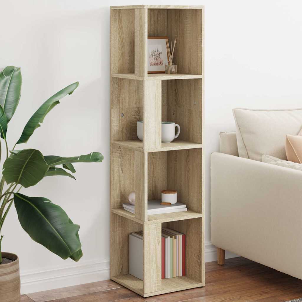 vidaXL Ντουλάπι Γωνία Sonoma Oak 33 x 33 x 132 εκ. από Μοριοσανίδα