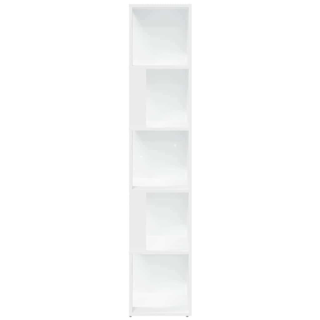 vidaXL Ντουλάπι Γωνία Λευκό 33 x 33 x 164,5 εκ. από Επεξ. Ξύλο