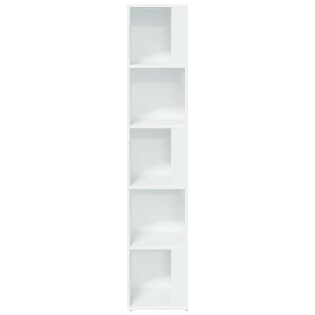 vidaXL Ντουλάπι Γωνία Λευκό 33 x 33 x 164,5 εκ. από Επεξ. Ξύλο