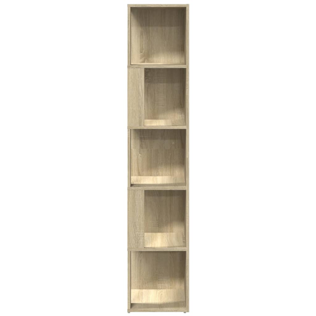 vidaXL Ντουλάπι Γωνία Sonoma Oak 33 x 33 x 164,5 εκ. από Επεξ. Ξύλο
