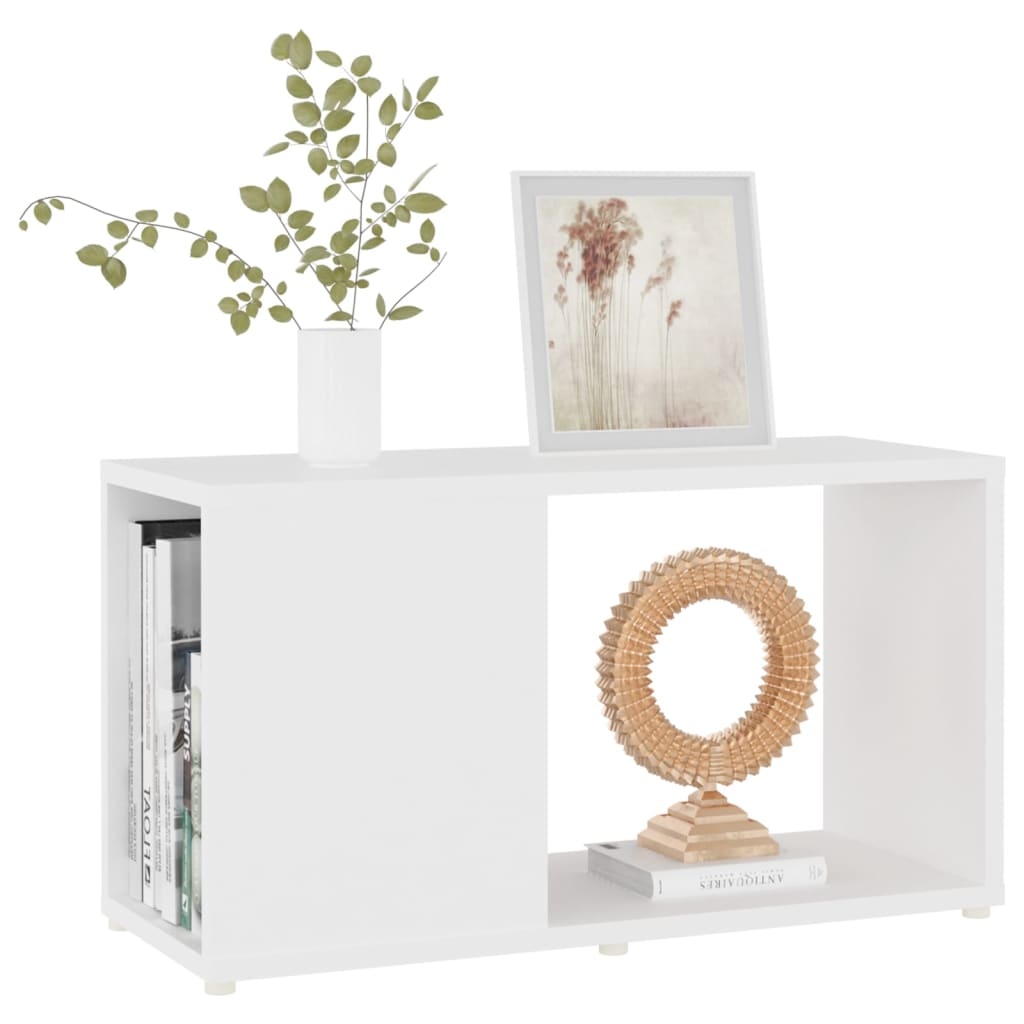 vidaXL Έπιπλο Τηλεόρασης Λευκό 60 x 24 x 32 εκ. από Μοριοσανίδα