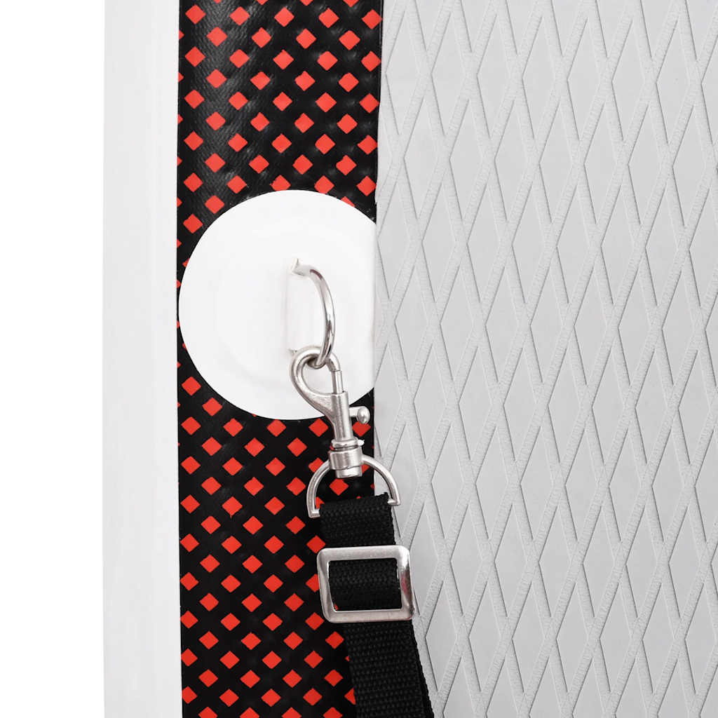 vidaXL Σανίδα SUP Φουσκωτή Σετ Κόκκινη 330 x 76 x 10 εκ.