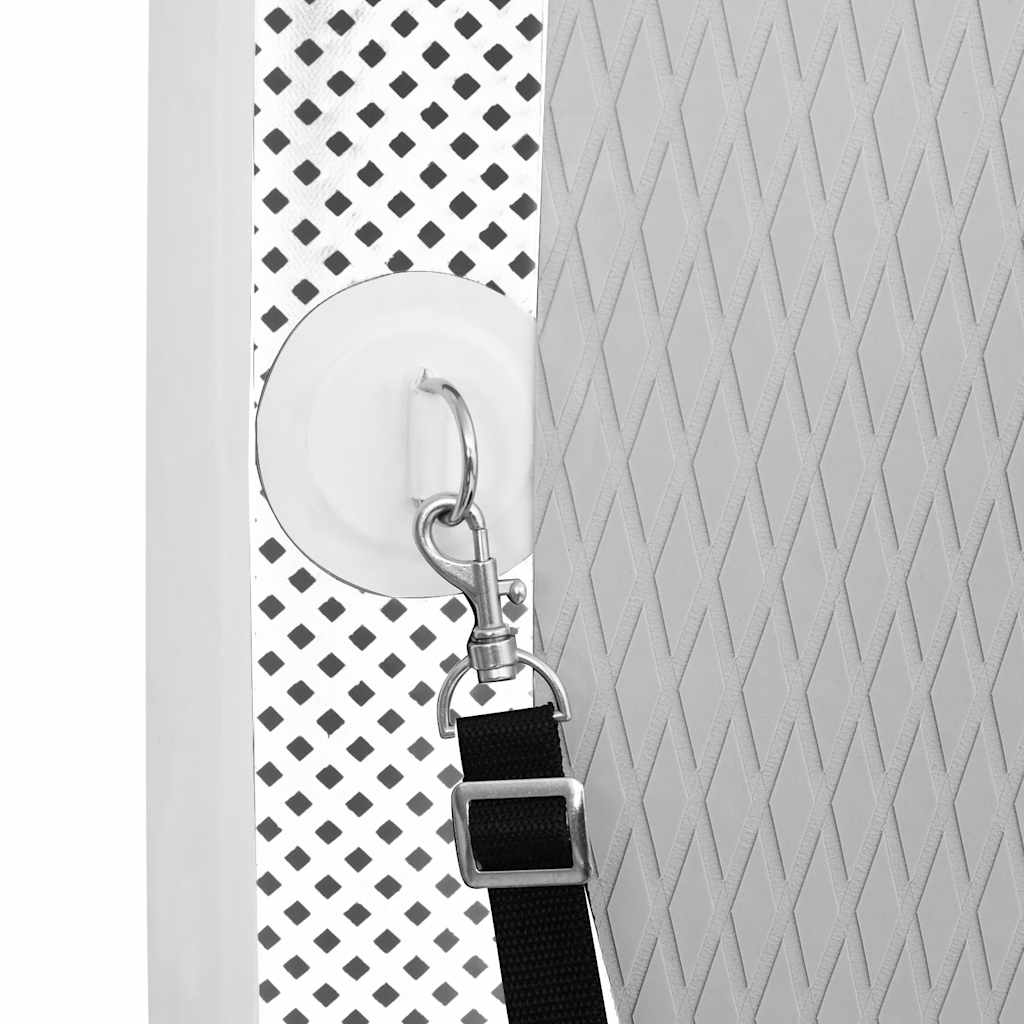 vidaXL Σανίδα SUP Φουσκωτή Σετ Μαύρη 330 x 76 x 10 εκ.