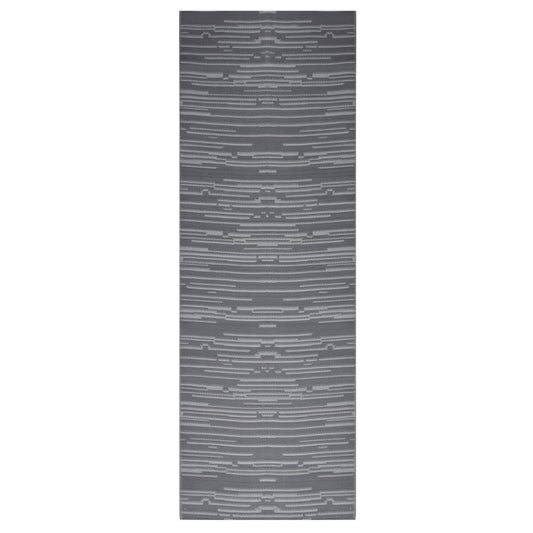 vidaXL Χαλί εξωτερικού χώρου ARAKIL Ανθρακί 80x250 cm PP