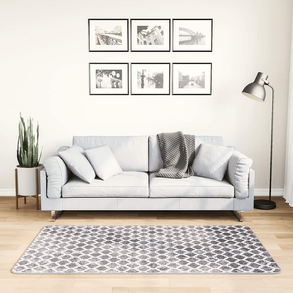 vidaXL Χαλί Πλενόμενο Αντιολισθητικό Πολύχρωμο 80 x 150 εκ.