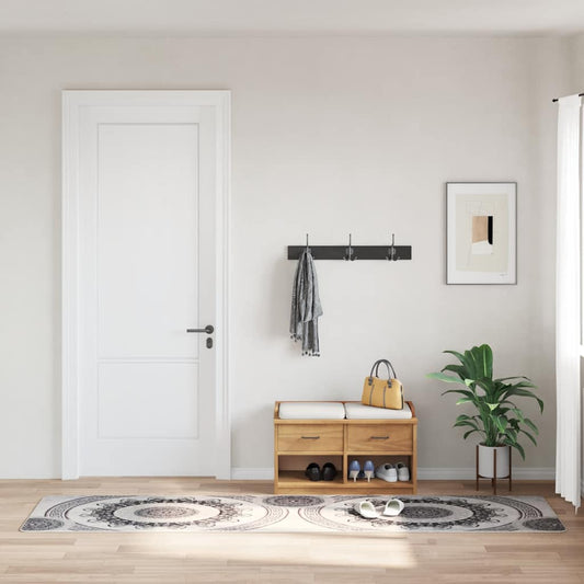 vidaXL Χαλί Πλενόμενο Αντιολισθητικό Πολύχρωμο 80 x 150 εκ.