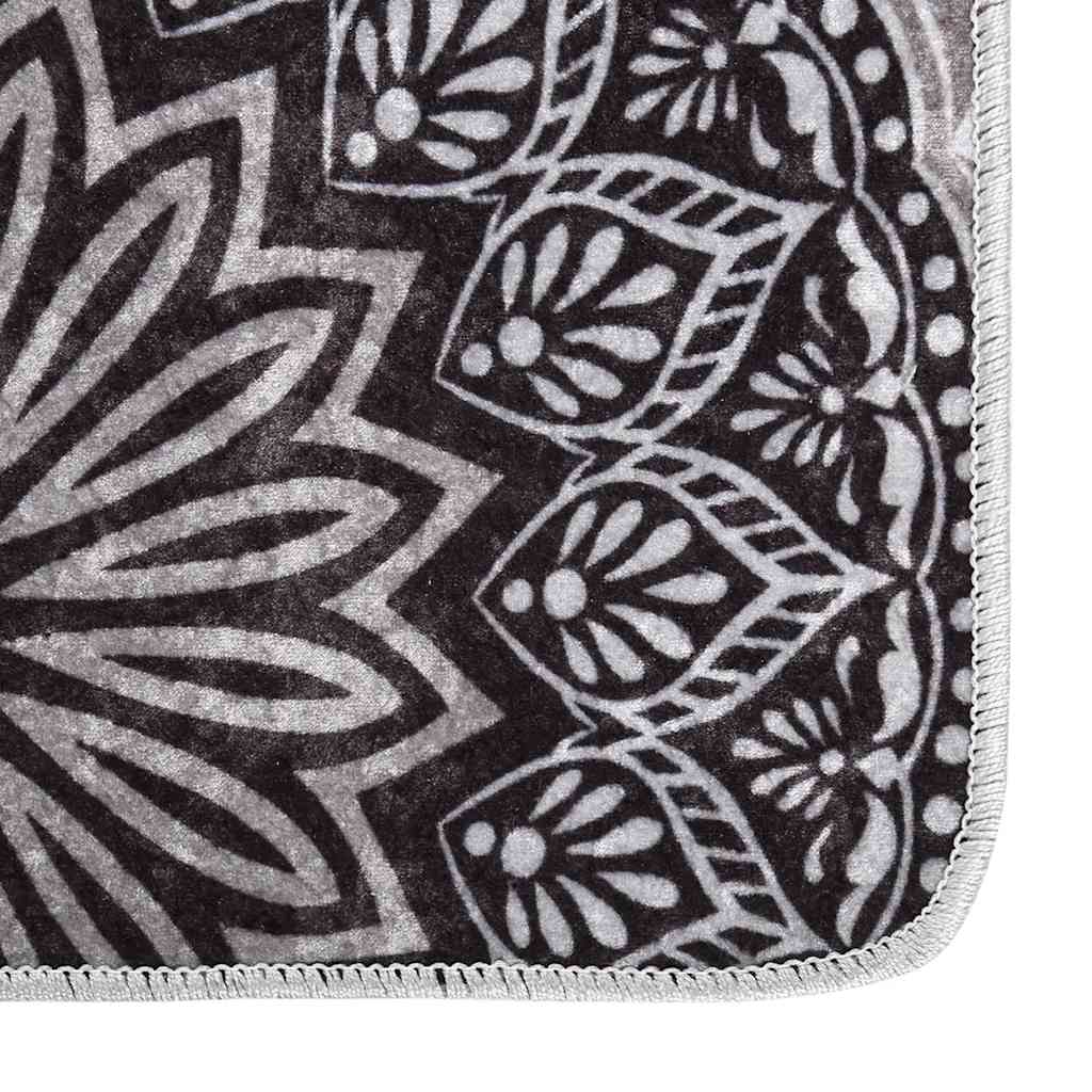 vidaXL Χαλί Πλενόμενο Αντιολισθητικό Πολύχρωμο 190 x 300 εκ.