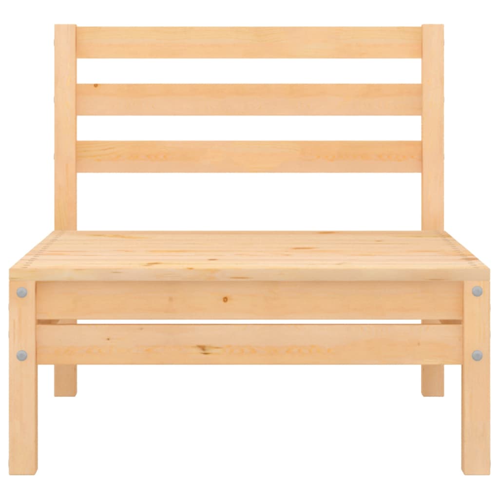 vidaXL Σαλόνι Κήπου Σετ 4 Τεμαχίων από Μασίφ Ξύλο Πεύκου